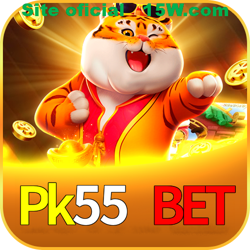 Imagem promocional da Pk55 Bet mostrando a plataforma e suas vantagens